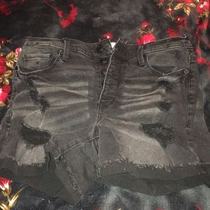 Mudd high rise shorts